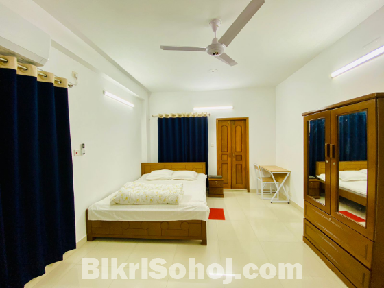 Family Friendly Furnished 3-Bed Apartment in Bashundhara R/A